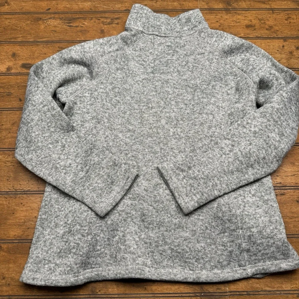 Realtree Fleece Sweater Mens Size Large‎ Gray Long Sleeves 1/4 Zip Pullover